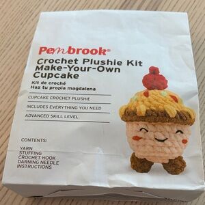 Pembroke Crochet Plushie Kit - Make-Your-Own Cupcake